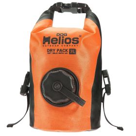 Dog Helios 'Grazer' Waterproof Outdoor Travel Food Dispenser Bag, orange