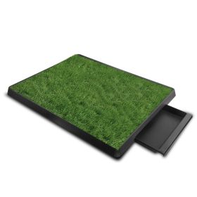 Dog Potty Training Artificial Grass Pad | Pet Cat Toilet Trainer Mat & Puppy Loo Tray