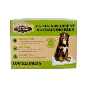 Dr. Pol Puppy Training Pads - 100 Count Leak-Proof Pads for Dogs (30"x28")