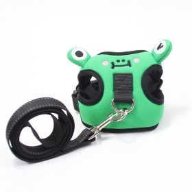 Adorable and Functional Dog Backpack Harness (Specification (L * W): M, colour: Calf+traction rope)