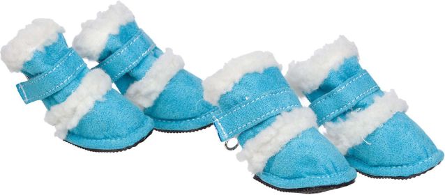 Shearling "Duggz" Pet Shoes (Size: X-Small)