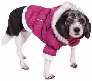 Metallic Fashion Pet Parka Coat (quantity: X-Large)