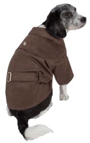 Galore Back-Buckled Fashion Wool Pet Coat (Size: X-Small)