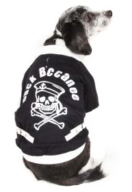 Varsity-Buckled Collared Pet Coat (Size: X-Small)