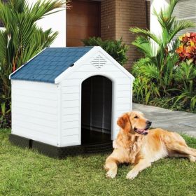 Plastic Waterproof Ventilate Pet Puppy House (quantity: S)