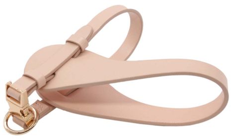 Pet Life 'Ever-Craft' Boutique Series Adjustable Designer Leather Dog Harness (Size: Medium, Color: Pink)