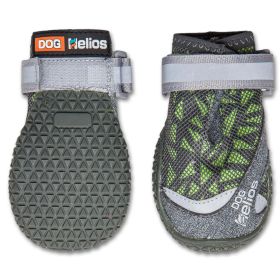 Dog Helios 'Surface' Premium Grip Performance Dog Shoes (Color: Green, quantity: small)